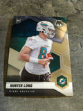 Hunter Long   Dolphins 2021 Panini Mosaic Rookie #384