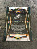 Carson Wentz Eagles 2020 Panini Select #116