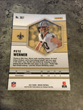 Pete Werner  Saints 2021 Panini Mosaic Rookie #367