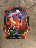Darrell Taylor  Seahawks 2020 Panini Select Red Die-Cut Prizm Rookie #96