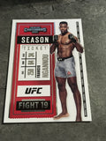 Francis Ngannou  UFC 2021 Panini Chronicles Contenders #4