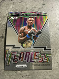 Israel Adesanya  UFC 2021 Panini Prizm Fearless #3