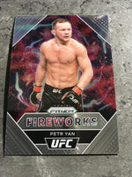 Petr Yan  UFC 2021 Panini Prizm Fireworks #3