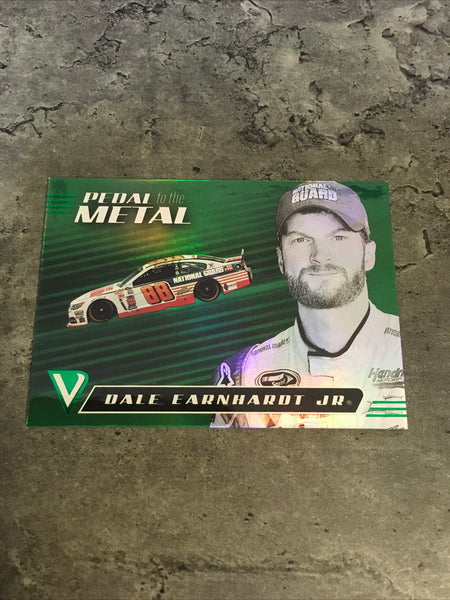 Dale Earnhardt Jr.  2021 NASCAR Panini Chronicles Pedal To The Metal Green #13