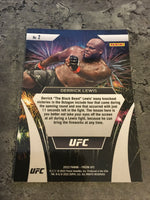 Derrick Lewis  UFC 2022 Panini Prizm Fireworks #2