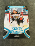 Trevor Zegras  Ducks 2021-22 Upper Deck MVP Ice Battles Rookie #249SP