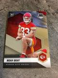 Noah Gray   Chiefs 2021 Panini Mosaic Rookie #387