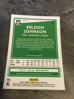 Keldon Johnson Spurs 2020-21 Donruss Optic Fast Break Holo Prizm #10