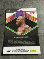 Kamaru Usman  UFC 2021 Panini Prizm Fearless  #8