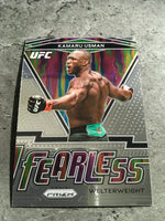 Kamaru Usman  UFC 2021 Panini Prizm Fearless  #8