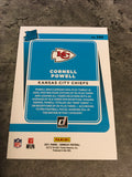 Cornell Powell   Chiefs 2021 Panini Donruss Rated Rookie Press Proof Red #289