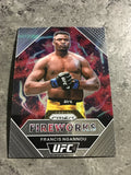 Francis Ngannou  UFC 2021 Panini Prizm Fireworks #12