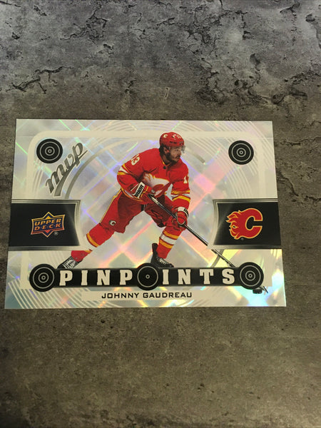 Johnny Gaudreau  Flames 2022-23 Upper Deck MVP  Silver PinPoints #PP-16