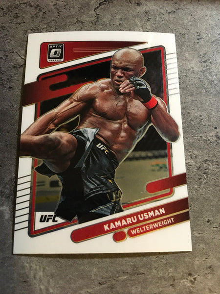 Kamaru Usman  UFC 2022 Panini Donruss Optic #42