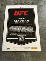 Yan Xiaonan  UFC 2022 Panini Donruss Press Proof Silver #80