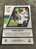 Russell Wilson  Seahawks 2021 Panini Mosaic Will To Win Green Prizm #WW-5