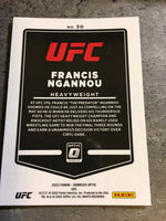 Francis Ngannou  UFC 2022 Panini Donruss Optic #30