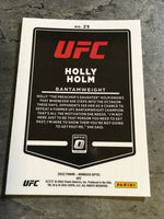 Holly Holm   UFC 2022 Panini Donruss Optic #25