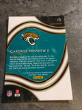 Gardner Minshew II Jaguars 2020 Panini Select #332