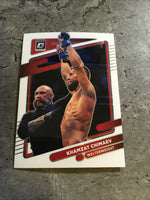 Khamzat Chimaev  UFC 2022 Panini Donruss Optic #72