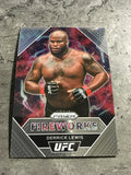 Derrick Lewis   UFC 2021 Panini Prizm  Fireworks #8