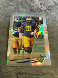 Cesar Ruiz  Saints 2020 Panini  Donruss Optic Holo Prizm Rookie #131