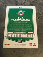 Tua Tagovailoa  Dolphins 2021 Panini Donruss #61B