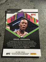 Israel Adesanya  UFC 2021 Panini Prizm Fearless #3