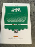 Hailie Deegan  2022  NASCAR Panini Donruss #45