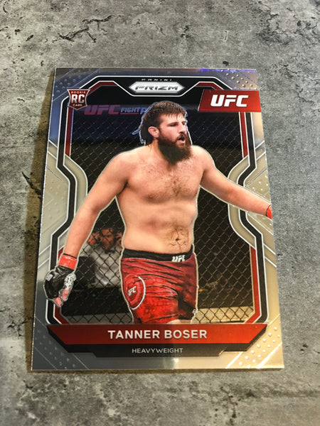 Tanner Boser   UFC 2021 Panini Prizm Rookie #91