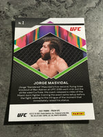 Jorge Masvidal  UFC 2021 Panini Prizm Fearless   #2