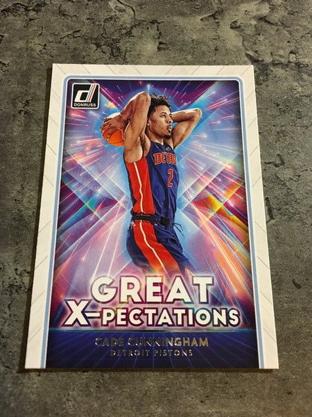 Cade Cunningham   Pistons 2021-22 Donruss Great X-Pectations Rookie #21