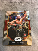 Kamaru Usman  UFC 2021 Panini Select #7