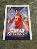 Josh Christopher  Rockets 2021-22 Donruss Great X-Pectations Rookie #16