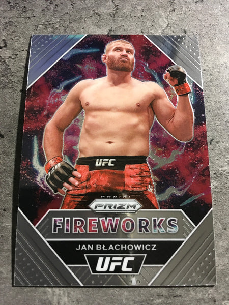 Jan Blachowicz  UFC 2021 Panini Prizm Fireworks #22