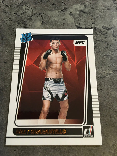 Billy Quarantillo  UFC 2022 Panini Donruss Rated Rookie #201