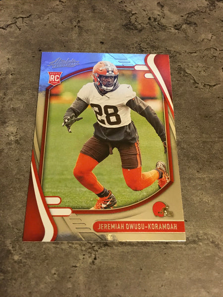 2021 Absolute - GREG NEWSOME II - Browns RC #198