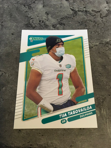 Tua Tagovailoa  Dolphins 2021 Panini Donruss #61B