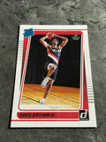 Greg Brown III  Trail Blazers 2021-22 Donruss Rookie #245