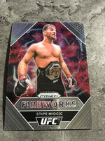 Stipe Miocic  UFC 2021 Panini Prizm Fireworks #2