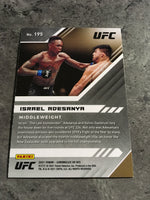 Israel Adesanya  UFC 2021 Panini Chronicles XR Pink #195