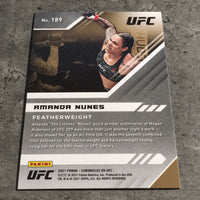 Amanda Nunes  UFC 2021 Panini Chronicles XR #189