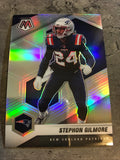 Stephon Gilmore   Patriots 2021 Panini Mosaic Silver Prizm #140