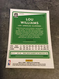 Lou Williams Clippers 2020-21 Panini Donruss Optic Fast Break Holo Prizm#14