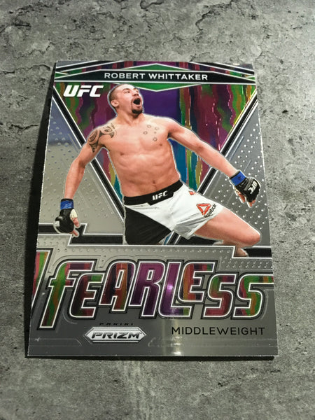 Robert Whittaker   UFC 2021 Panini Prizm Fearless #10