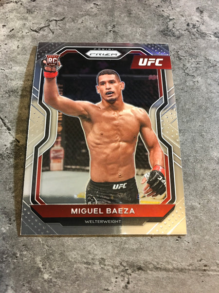 Miguel Baeza UFC 2021 Panini Prizm Rookie #92