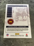 Antonio Gibson Washington Football 2020 Panini Chronicles Luminance Pink Rookie#223