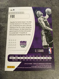 De Aaron Fox  Kings 2019-20 Panini Absolute Memorabilia #8