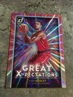 Evan Mobley  Cavaliers 2021-22 Donruss Great X-Pectations  Rookie Holo Pink Laser #7