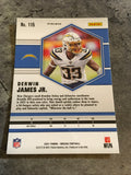 Derwin James Jr.  Chargers 2021 Panini Mosaic Reactive Blue Prizm #115